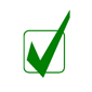 green tick