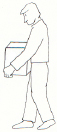 move the feet