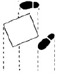 place the feet