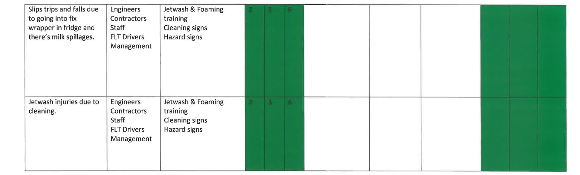 Palletiser Risk Assessment 3