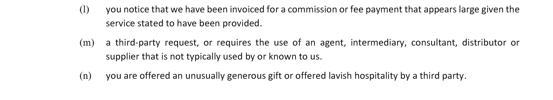 yew tree dairy anti corruption bribery policy 8