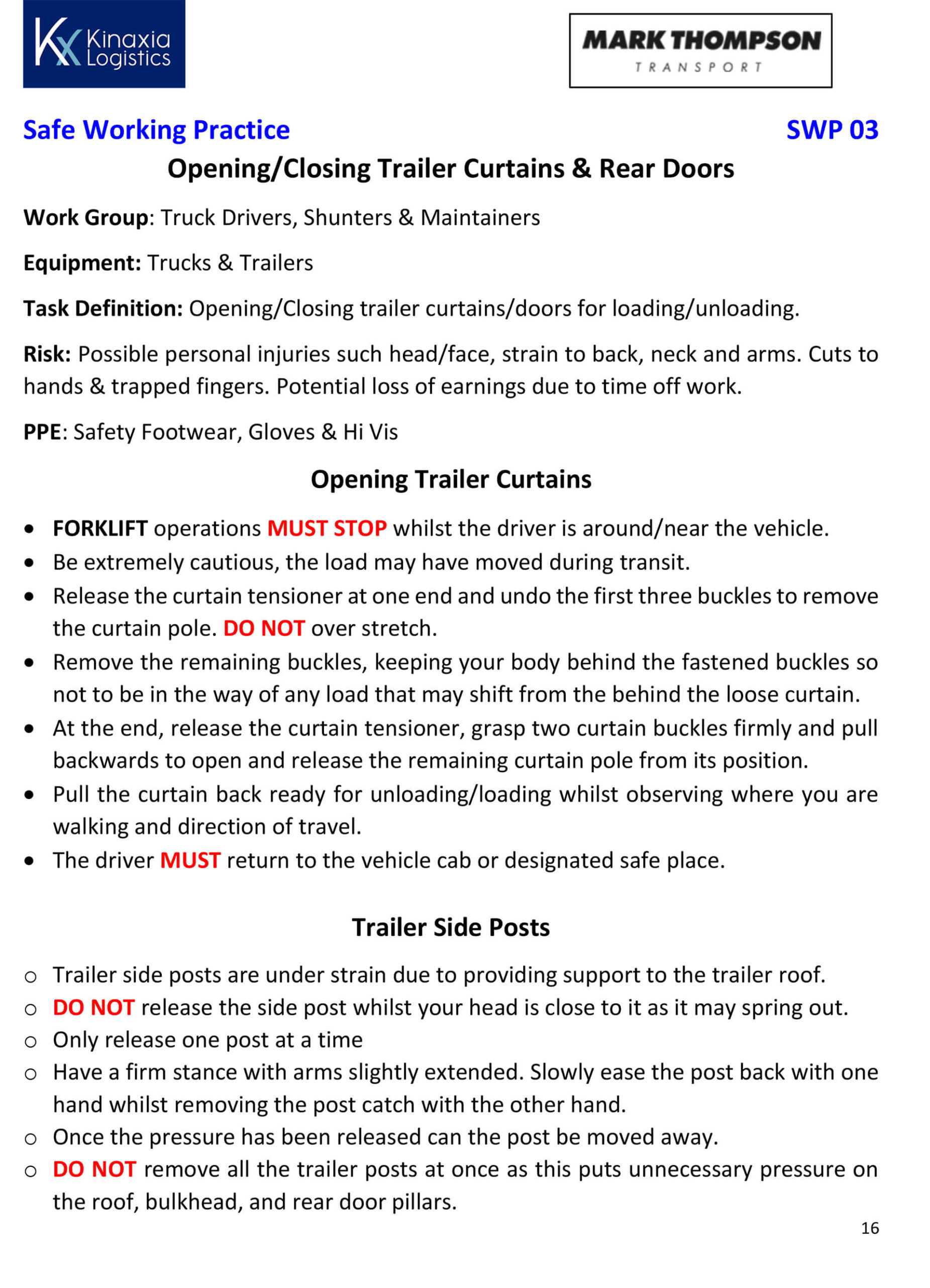 MTT Agency Safe Working Practice 4 scaled
